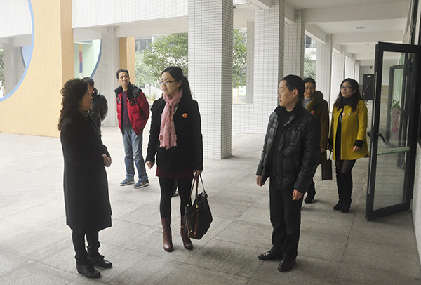 乐山市艺术实验学校来我校学习交流