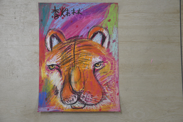 砂纸画